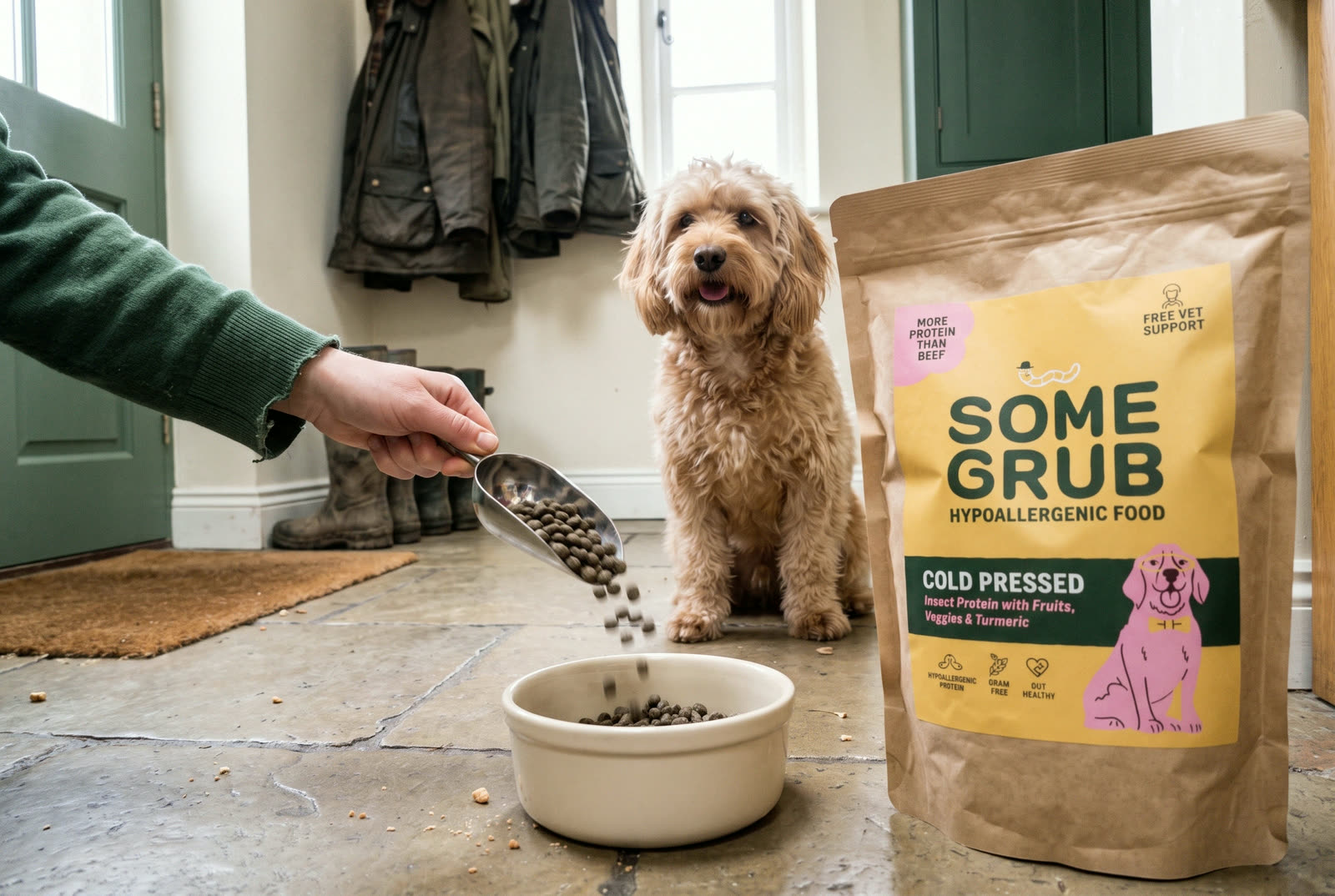 Some Grub cold-pressed hypoallergenic dog food